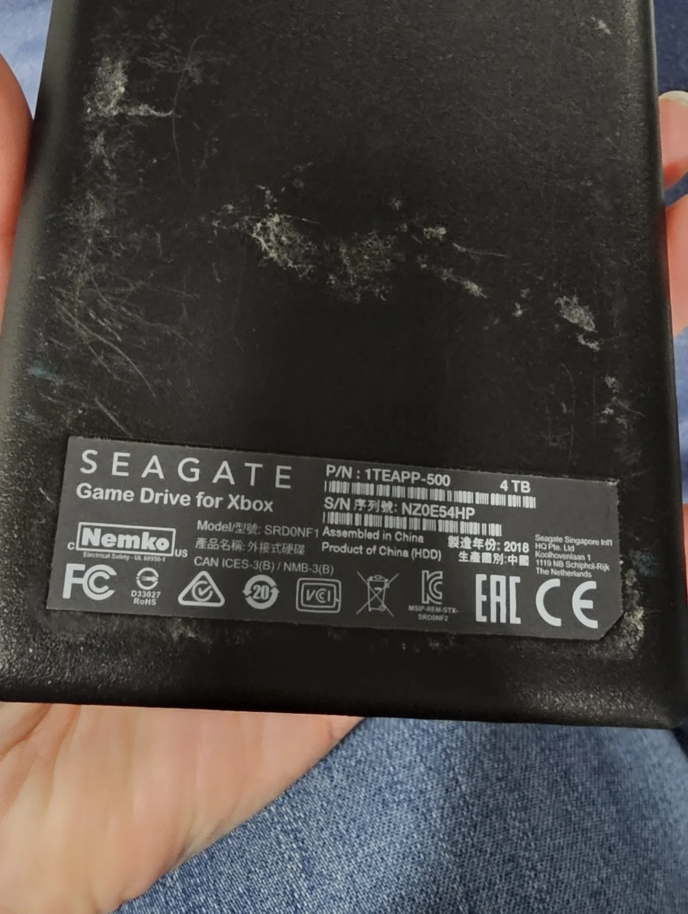 Xbox Seagate Portable External Drive - Bright Green